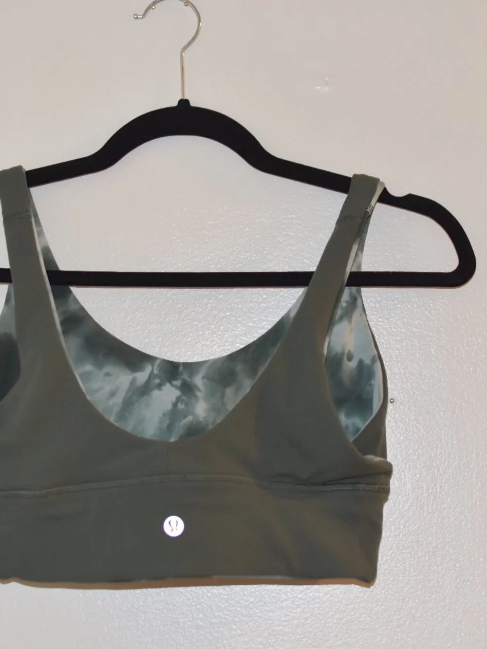 Lululemon Women's Green Reversible Top